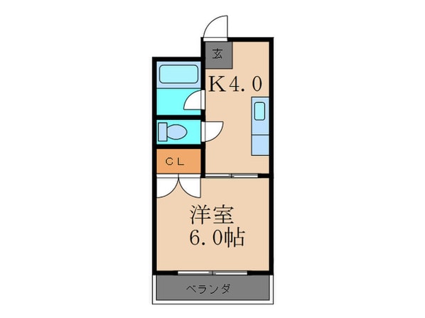 OAK VILLA 小倉の物件間取画像